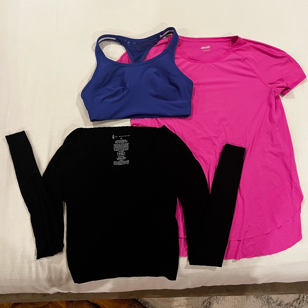 Workout top bundle